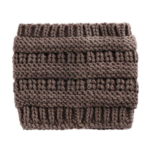 Bandeau cheveux large en laine Danica